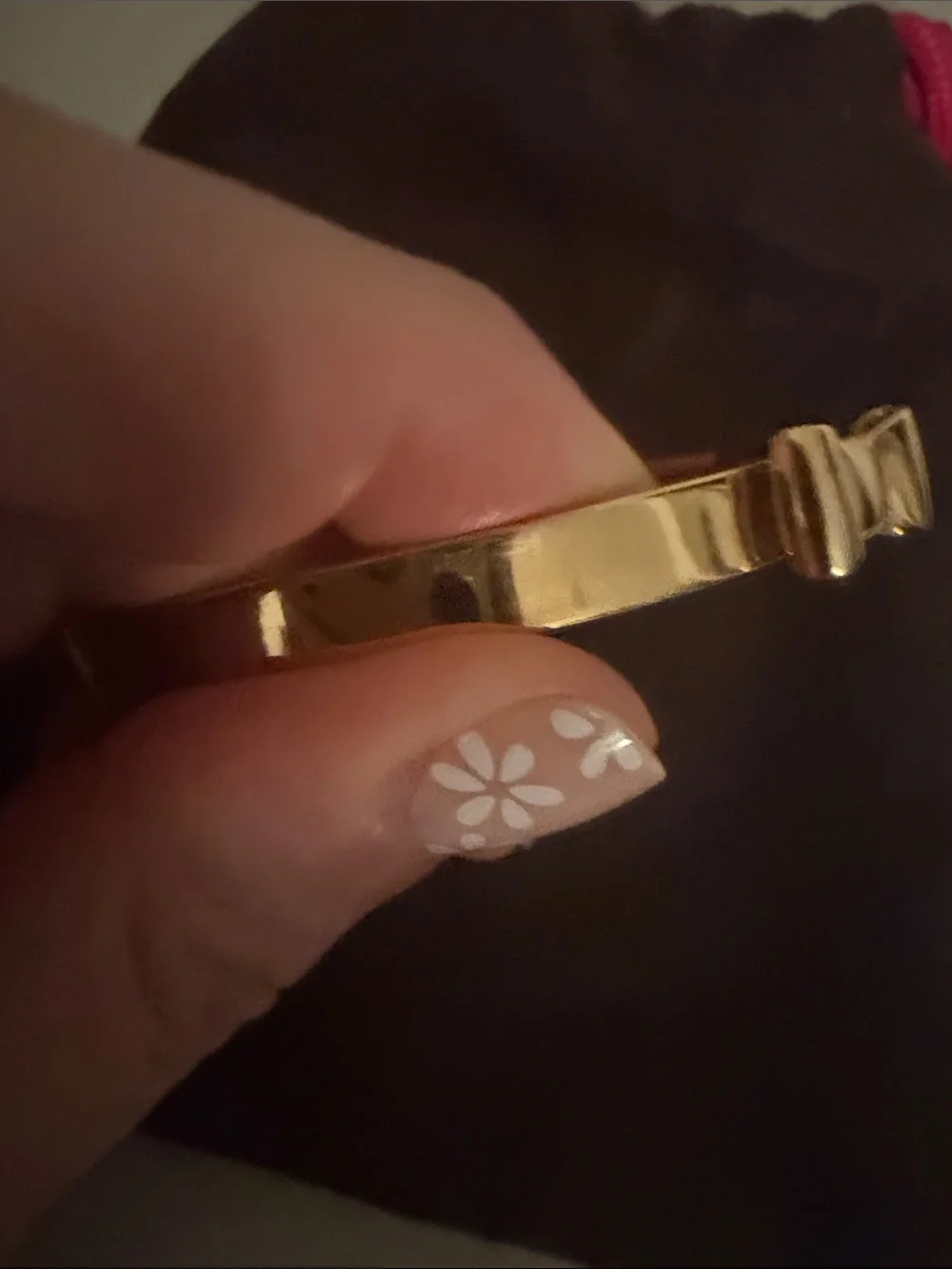 kate spade Gold Bow Bangle Bracelet with Signature Bow Accent